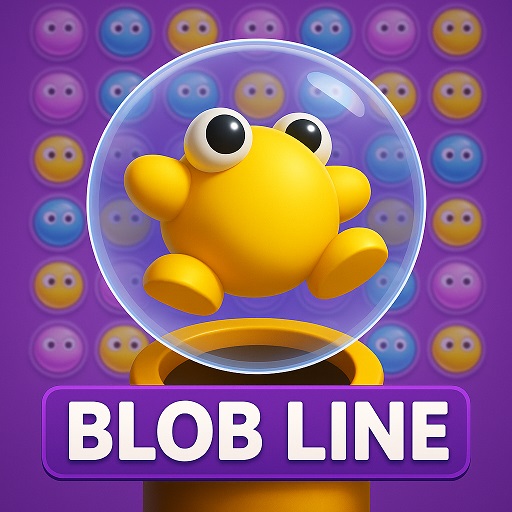 Blob Line Colorful Puzzle Game