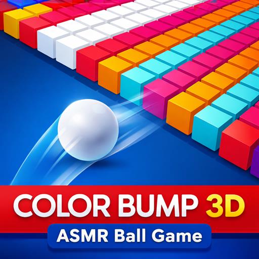 Color Bump 3D ASMR Ball Game