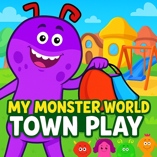 My Monster World - Town Play Games for Kids