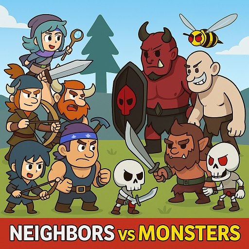 Neighbors vs Monsters